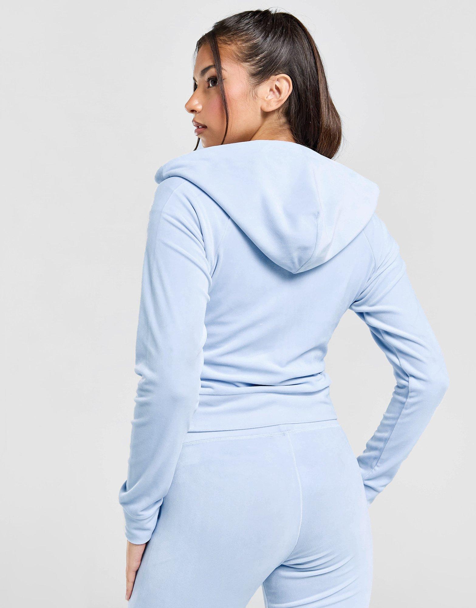JUICY COUTURE Sweat à Capuche Zippé OG Velours Zippé Femme