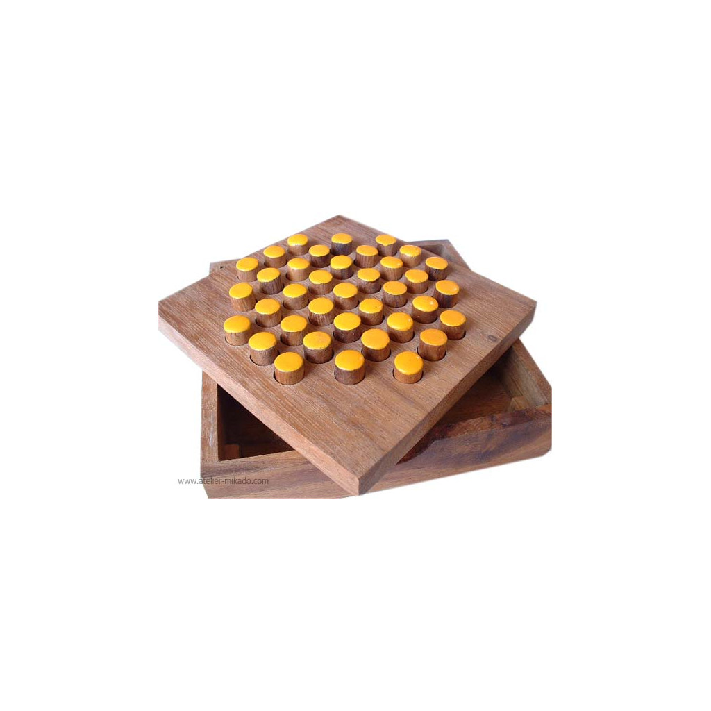 Solitaire 37 pions (octogramme)