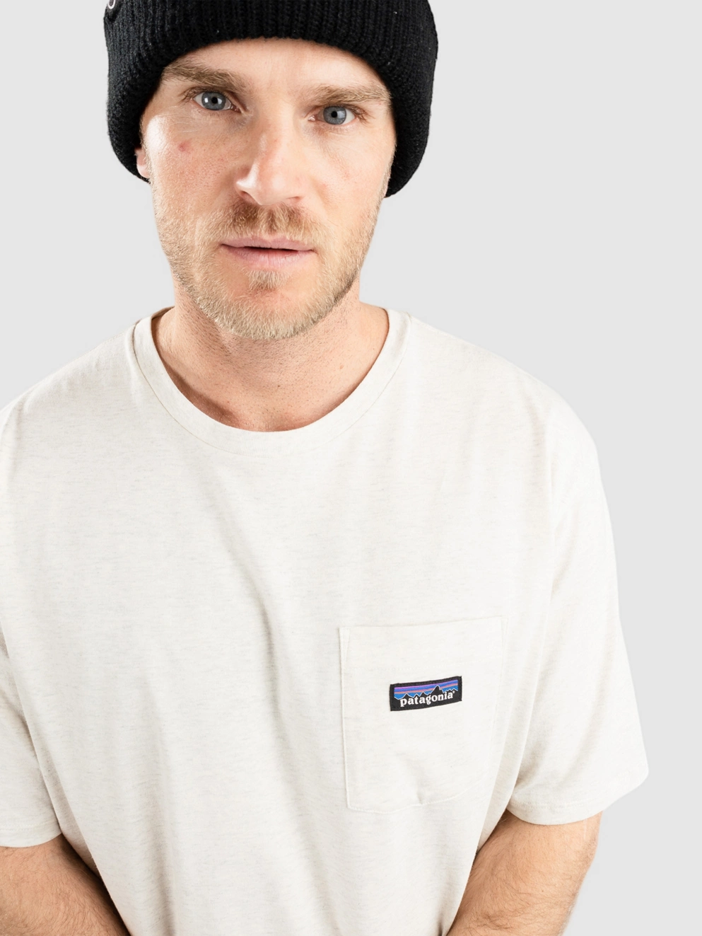 Patagonia Daily Pocket T-Shirt birch white