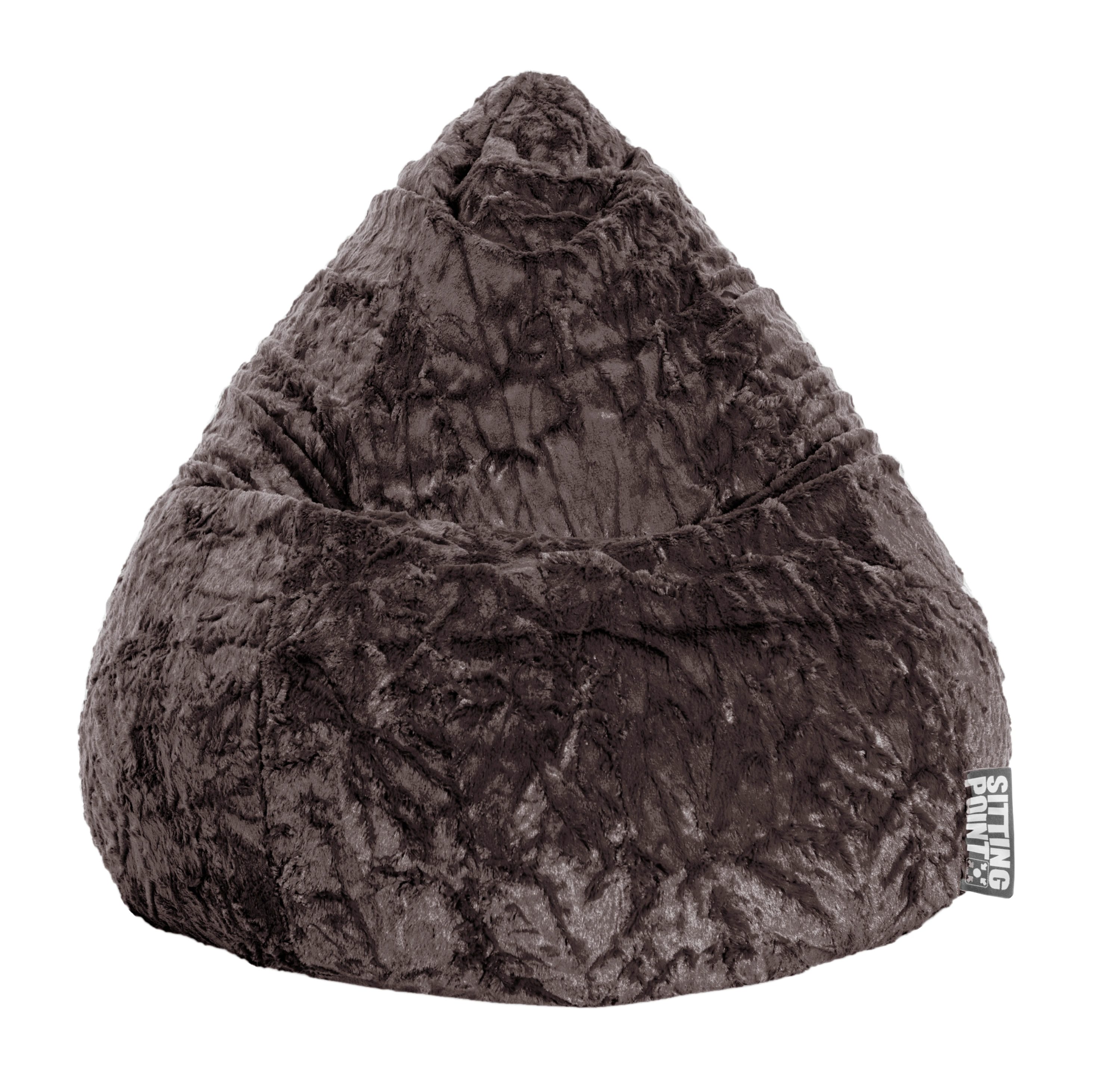Sitzsack BeanBag FLUFFY XL (Farbe: anthrazit)
