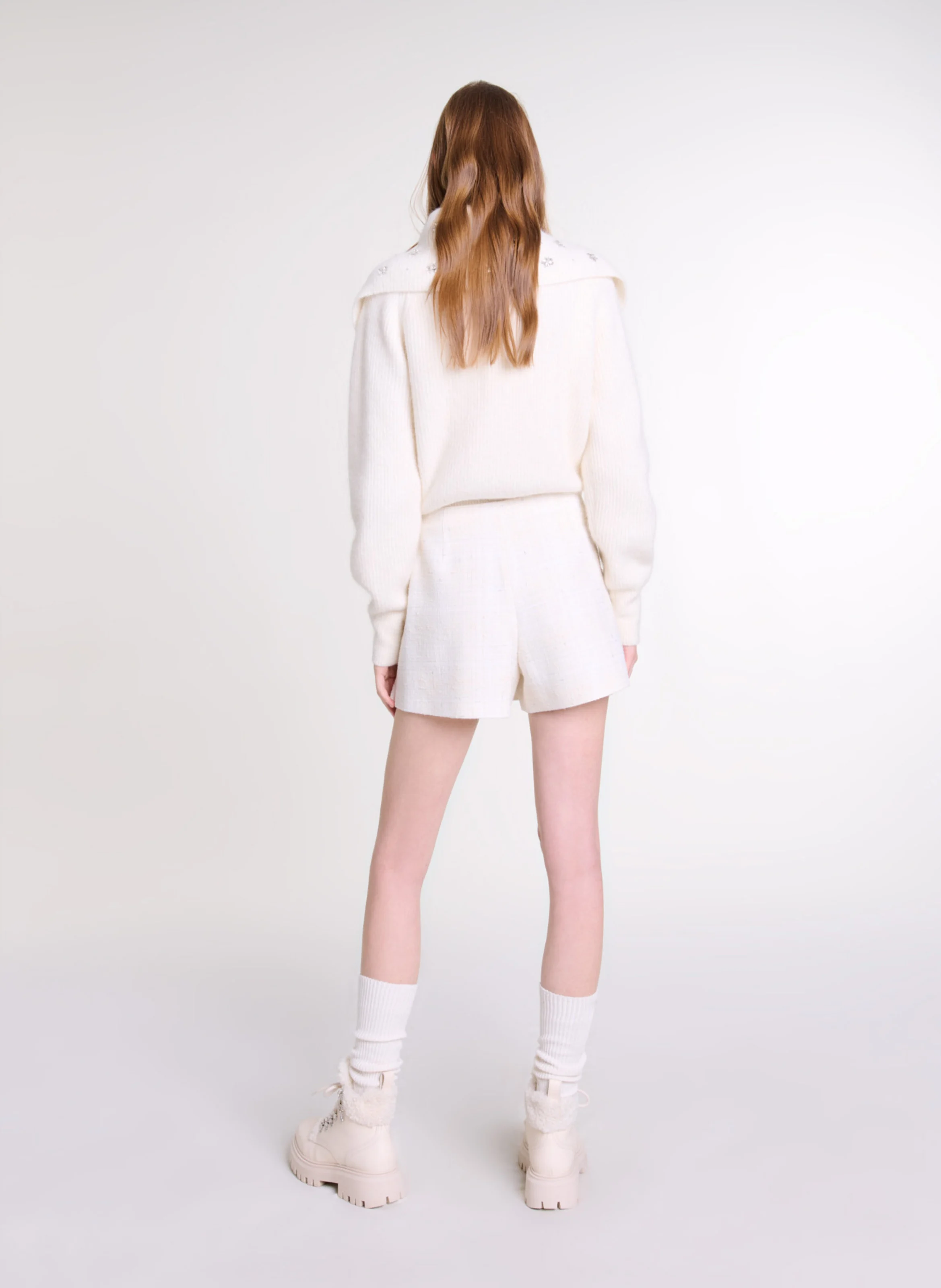 Jupe short| Blanc