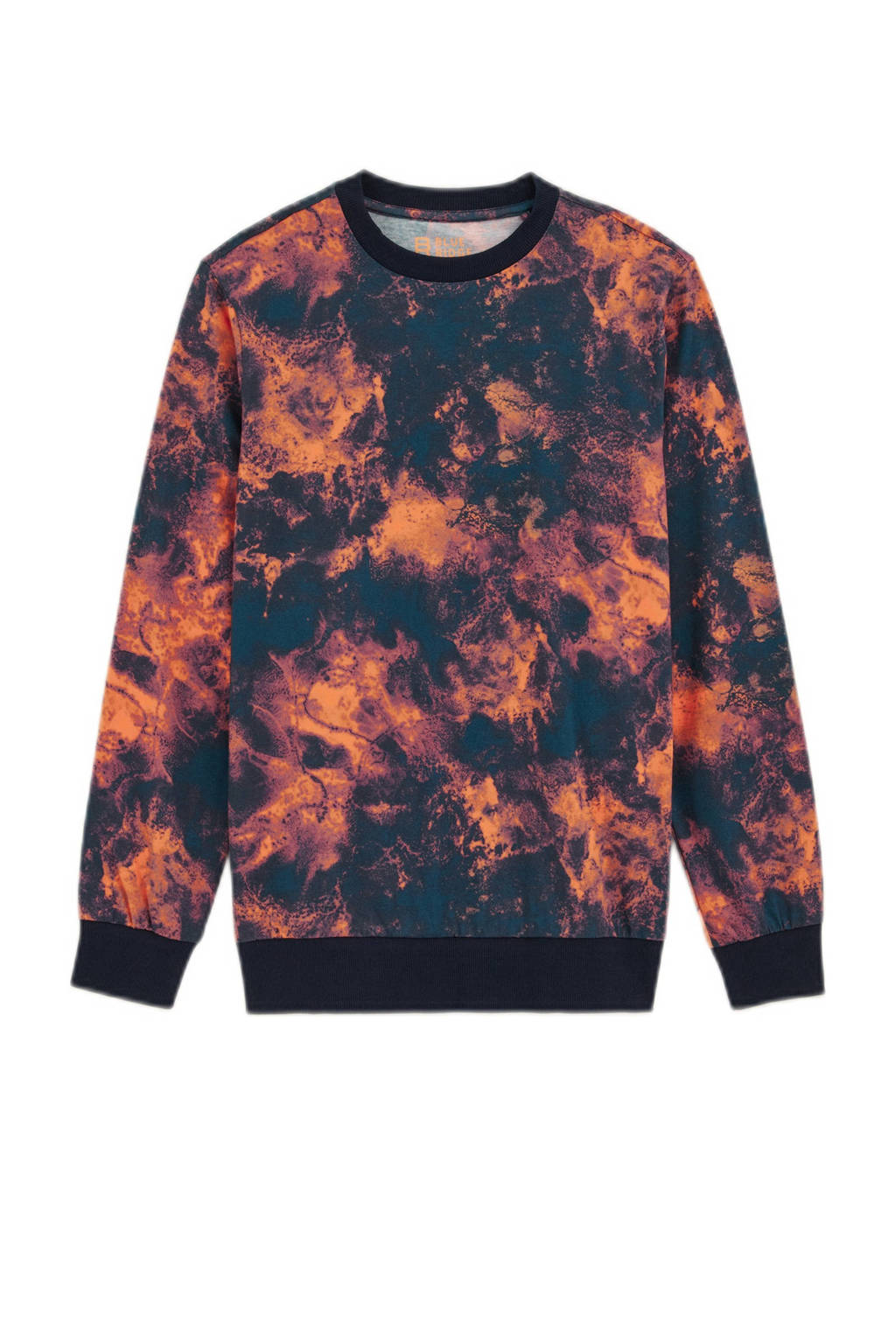 WE Fashion sweater donkerblauw