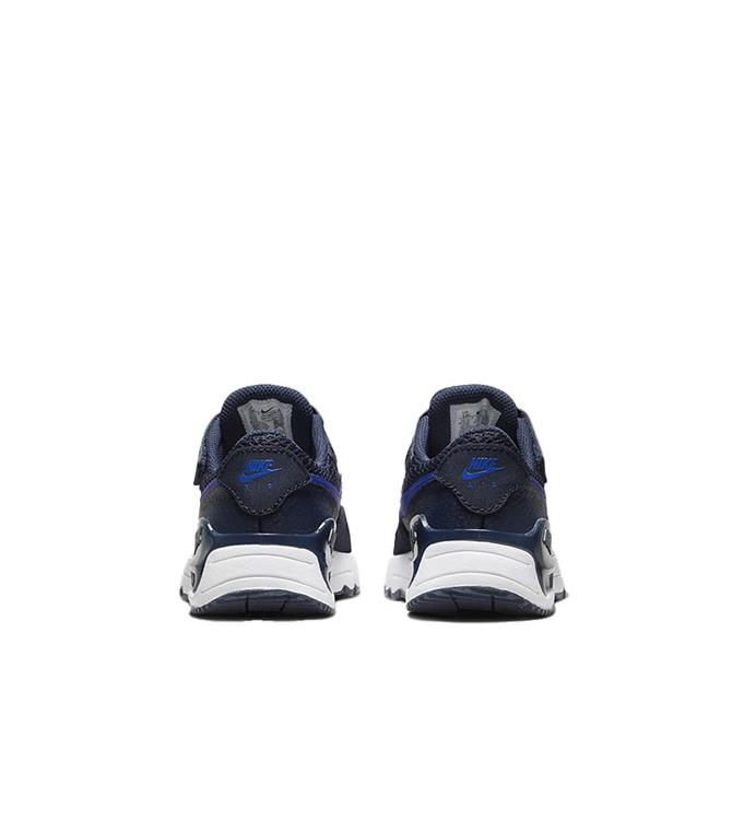 NIKE AIR MAX SYSTM LITTLE KIDS OBSIDIAN-HYPER-ROYAL-WHITE-WHI
