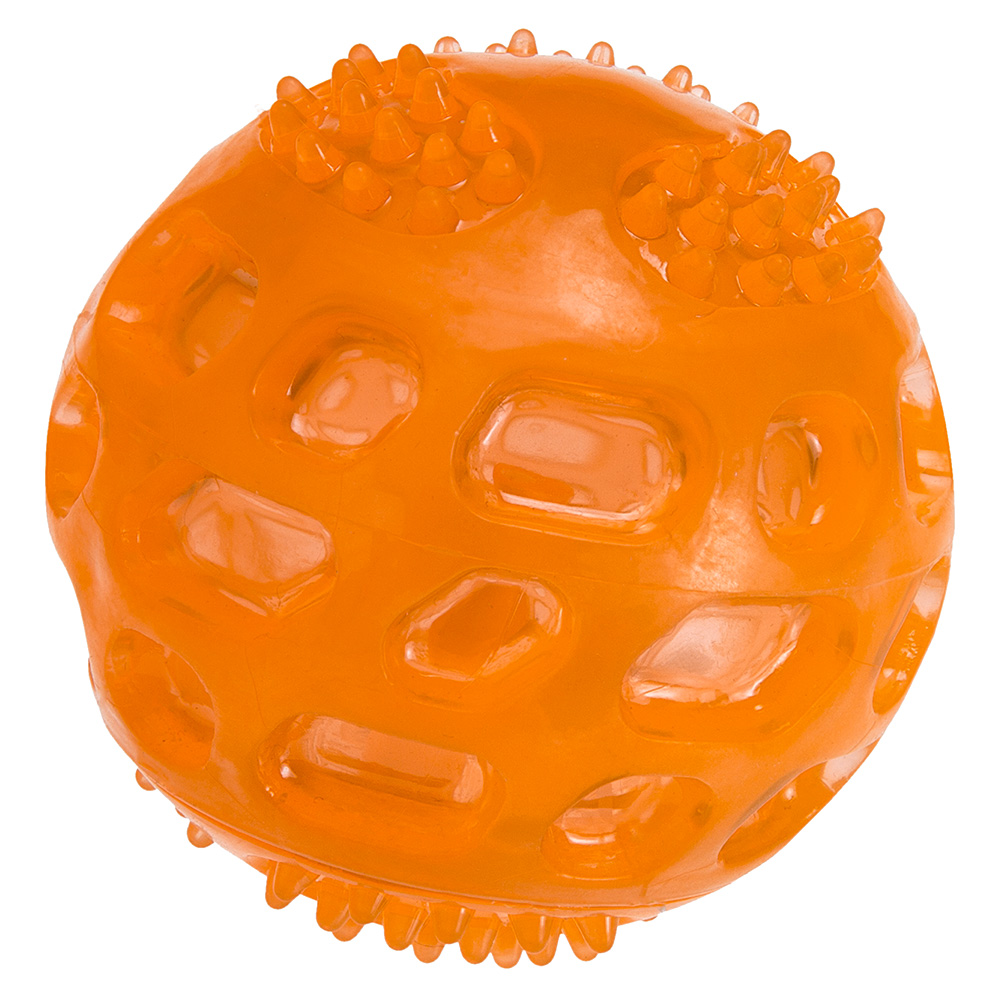 Jeu sonore balle en caoutchouc pour chiens pa 6411, robuste, hygiène dentaire
