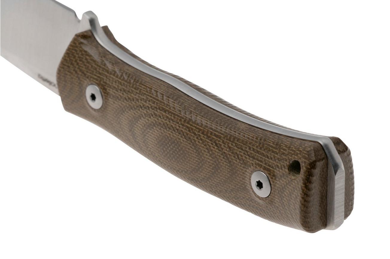 LionSteel M4-CVG M390, green canvas micarta