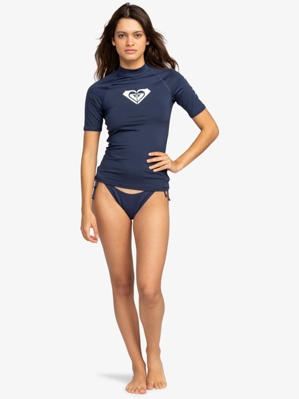 Whole Hearted Lycra manches courtes Bleu Femme