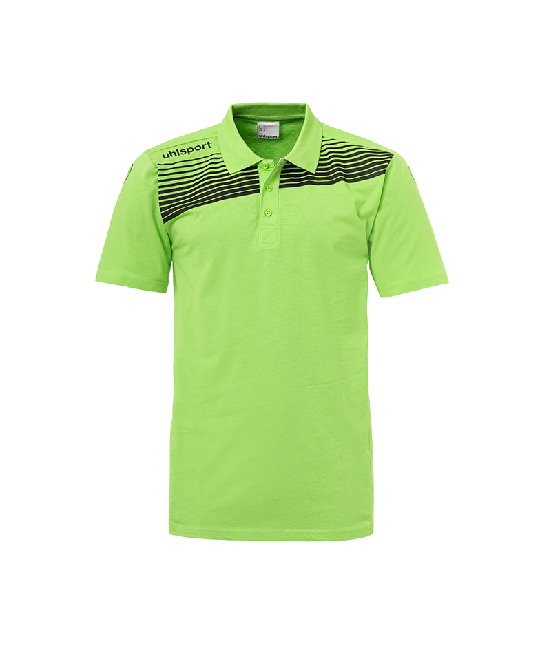 uhlsport Liga 2.0 Poloshirt Grün Schwarz F05
