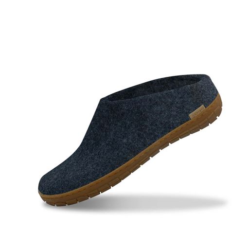 Glerups Slip-on Hjemmesko, Denim, 46