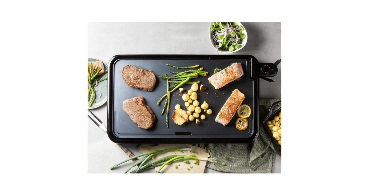 DomoPlancha Grill XXL DO9263G elektrische bakplaat