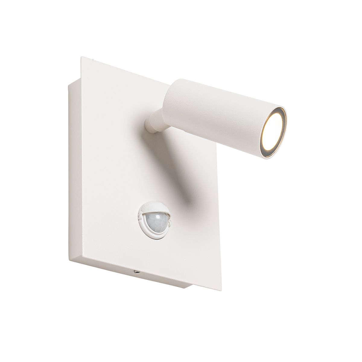 Buiten wandlamp wit incl. LED IP54 bewegingssensor - Simon