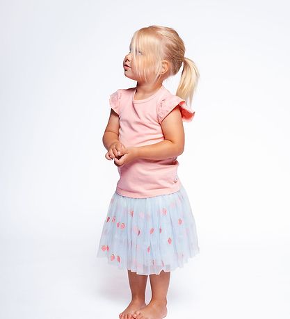 Hust and Claire T-shirt - Amela - Shrimp