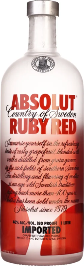 ABSOLUT RUBY RED 1LTR