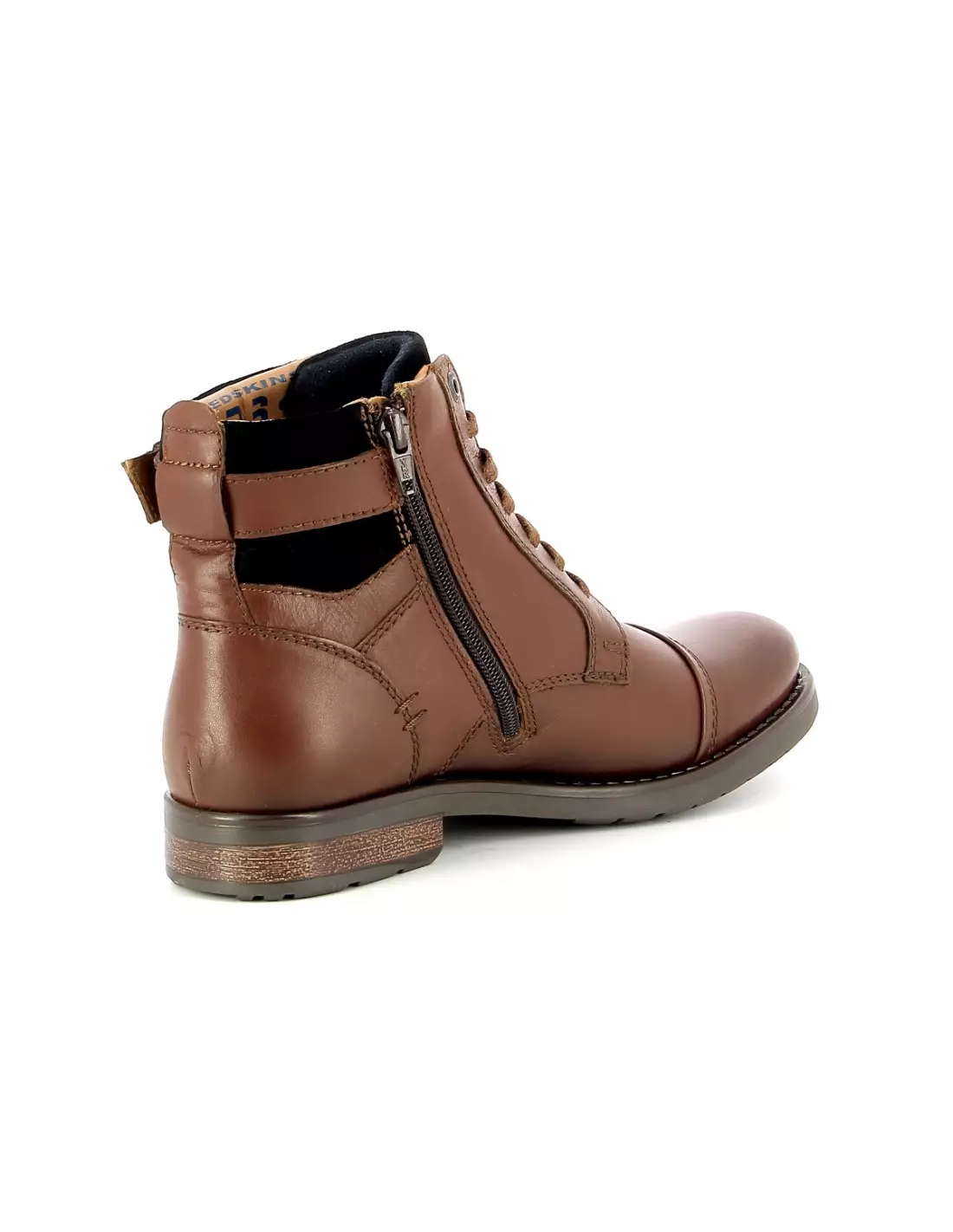 REDSKINS NUANCE - Bottines & boots Cognacmarine
