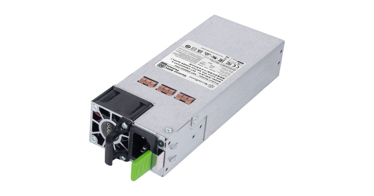 SilverStoneGemini 800C Platinum, 800 watt voeding   (2x PCIe)