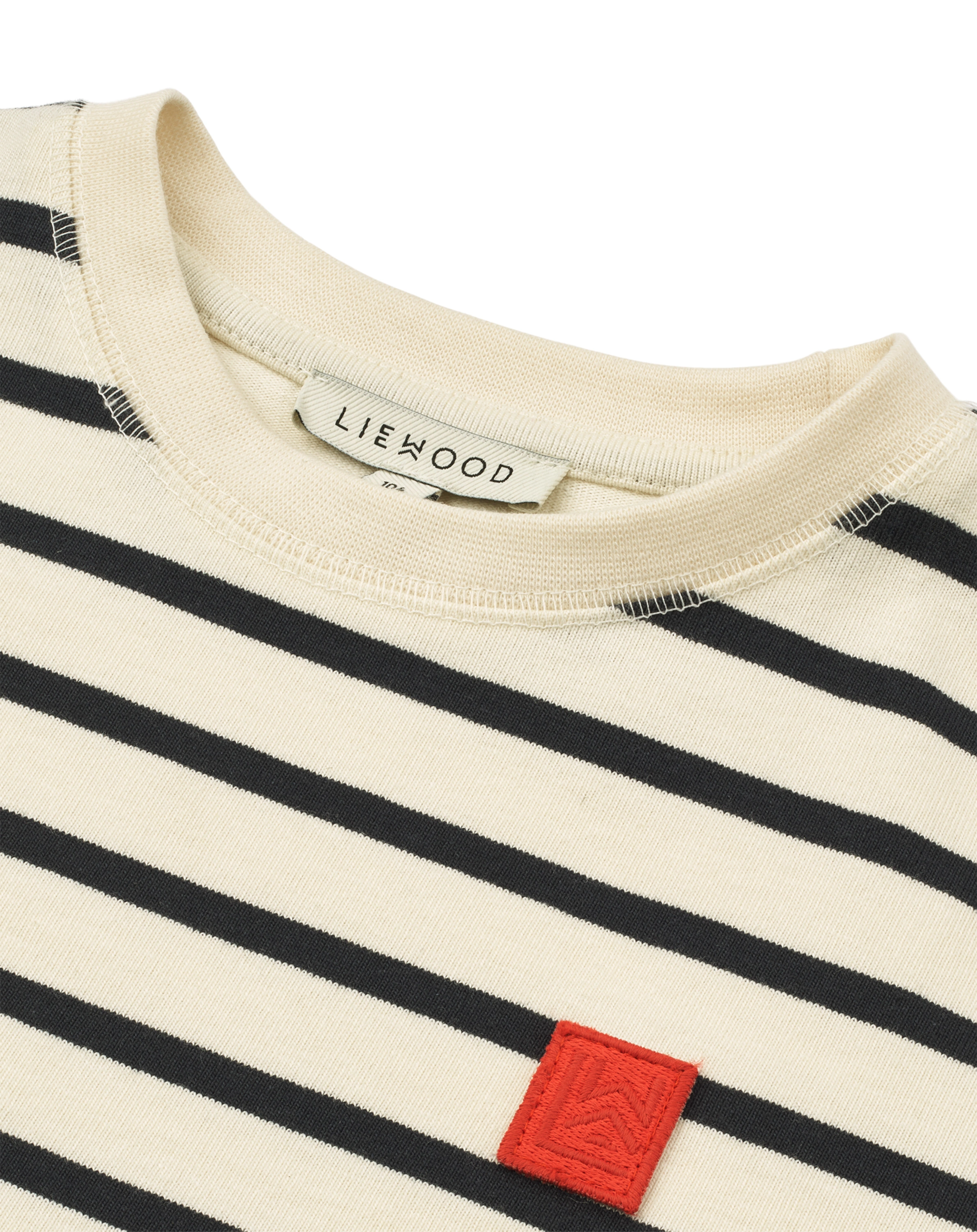 T-Shirt SIXTEN gestreift in navy