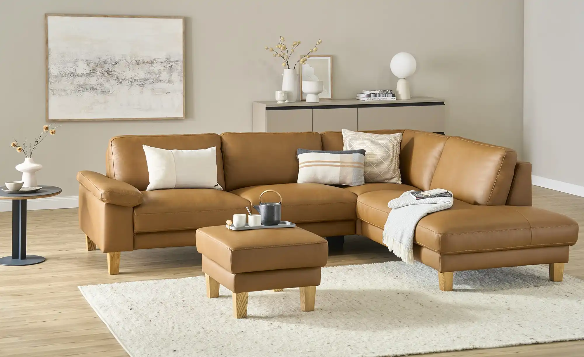 Ravensberger Werkstätten Ecksofa Leder RW-Select