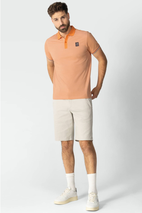 BlueFields oranje heren polo