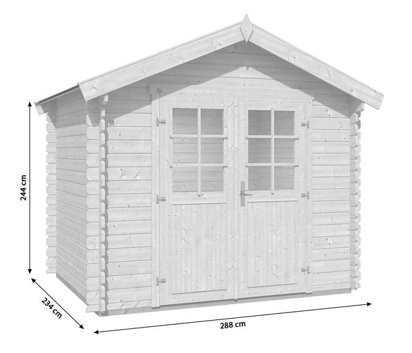 Weka Gartenhaus 209 Gr. 1,5, ca.