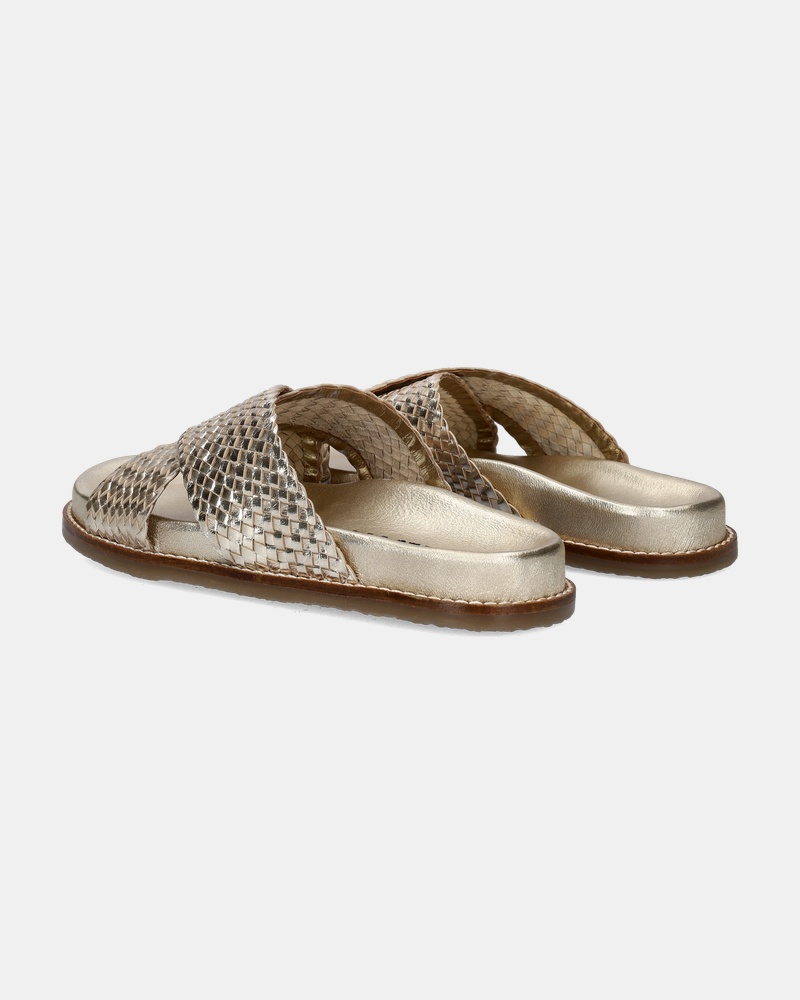 Nelson Slippers  - goud