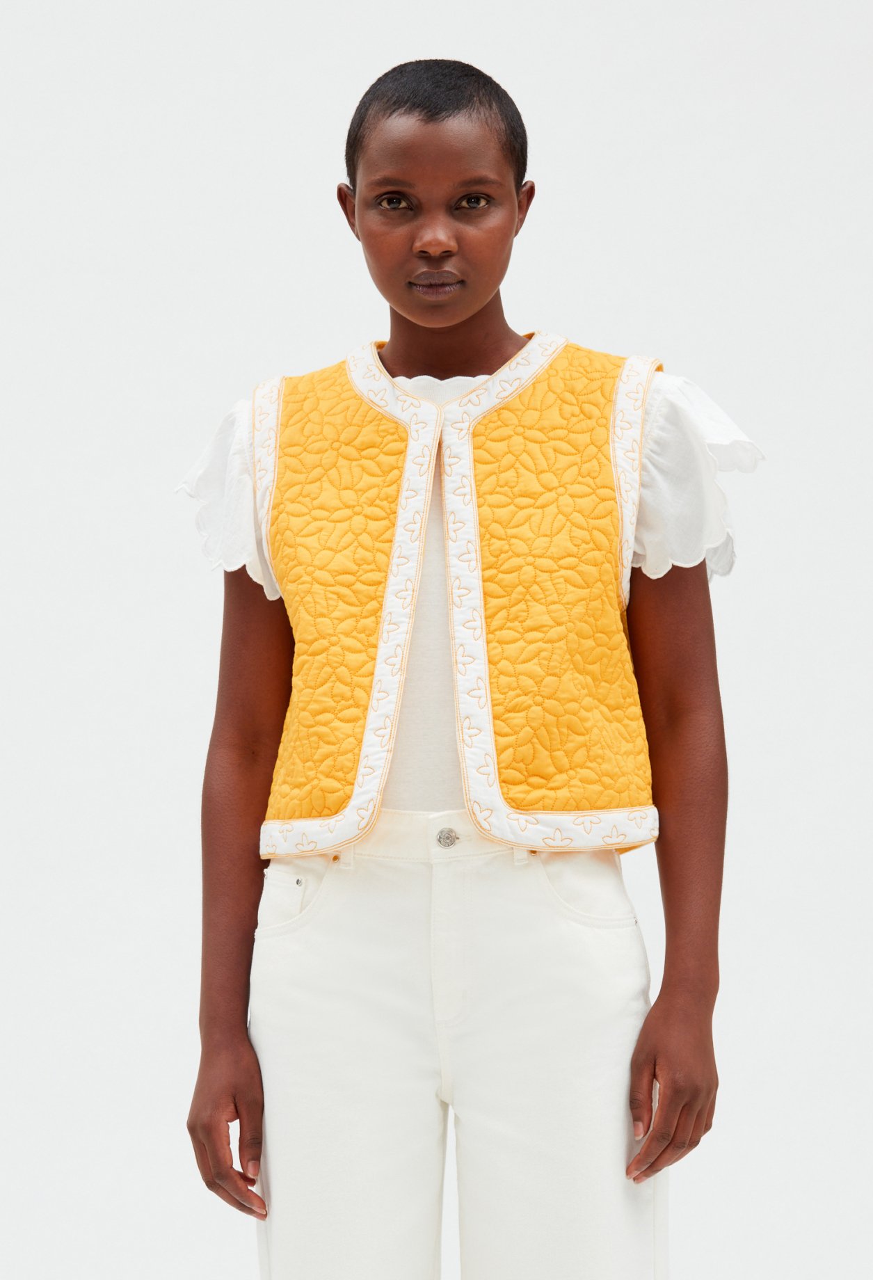 Veste sans manches courte bouty