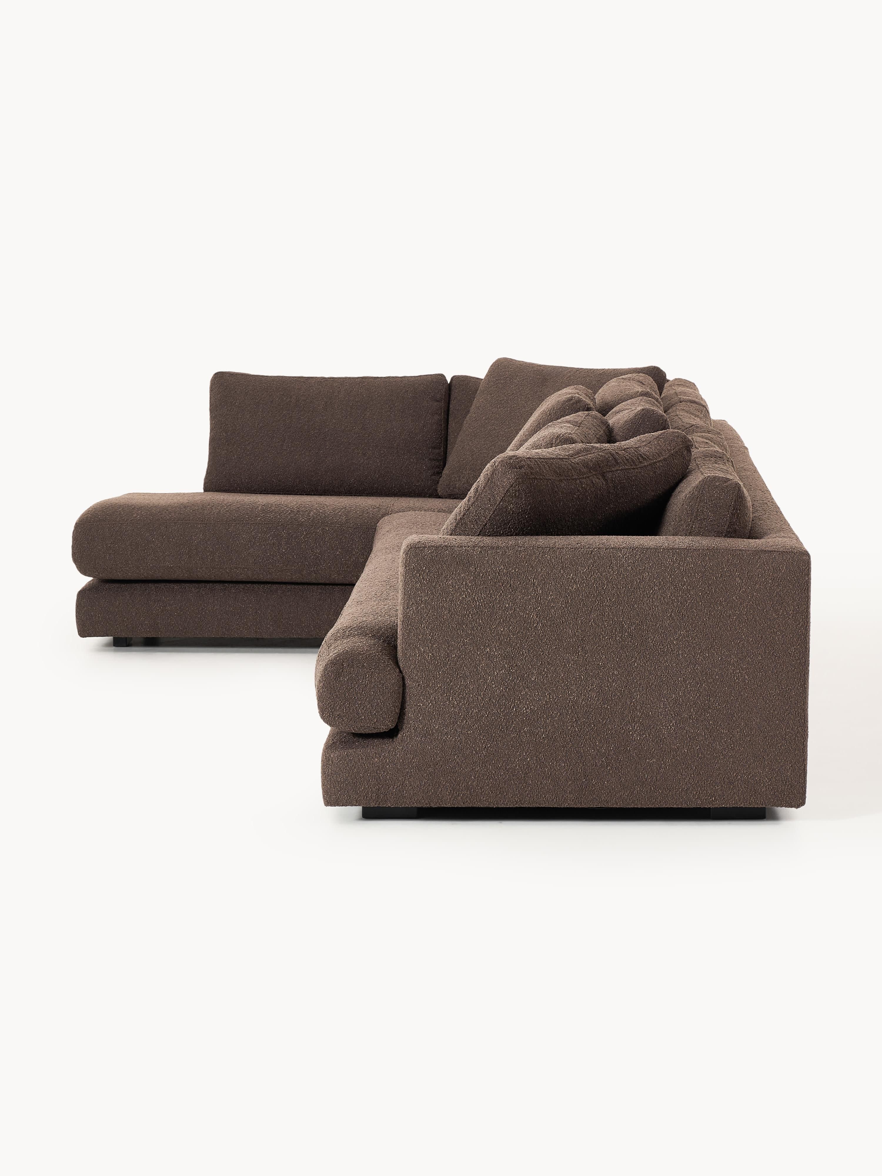 XL bouclé hoekbank Tribeca
