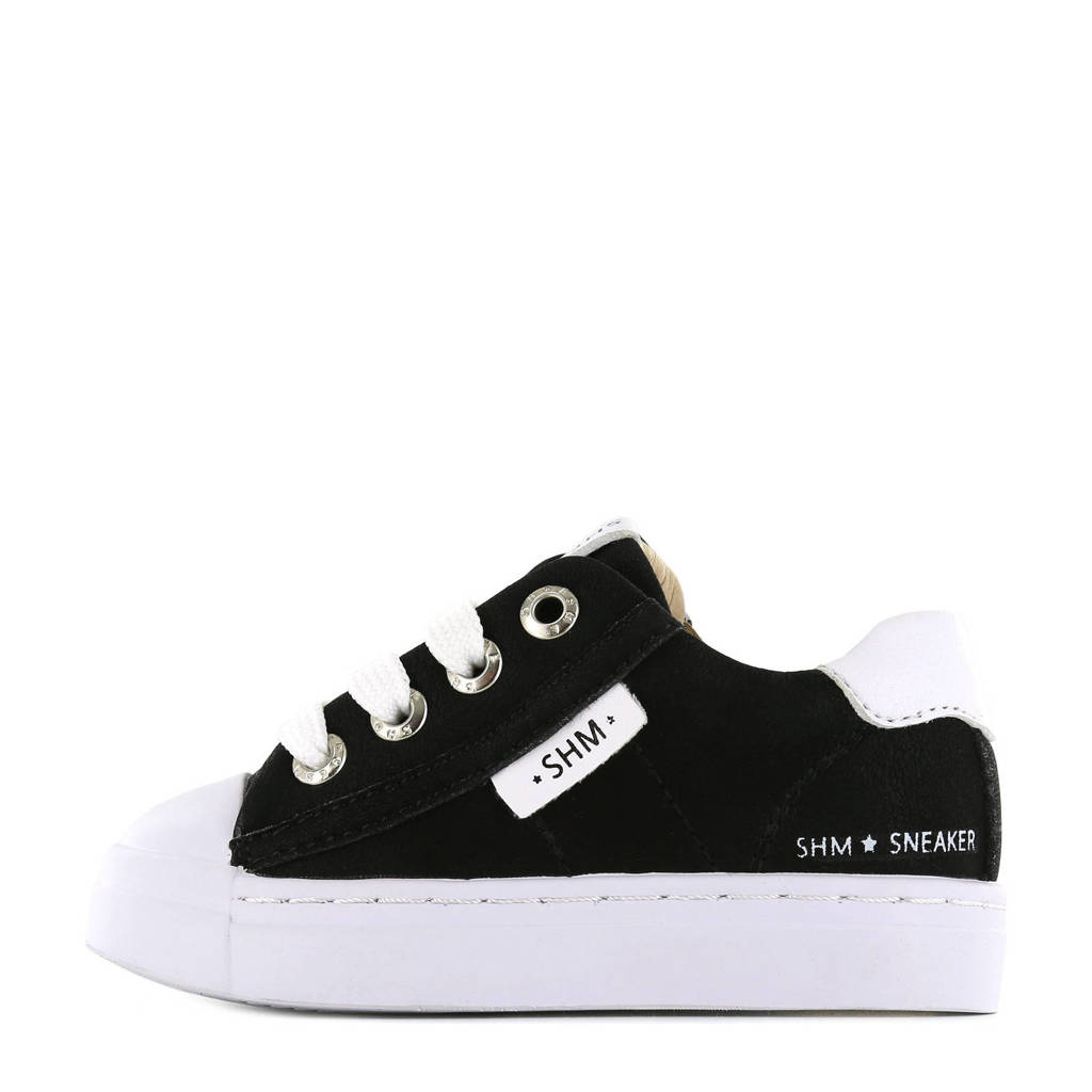 Shoesme SH21S001-Jleren sneakers zwart