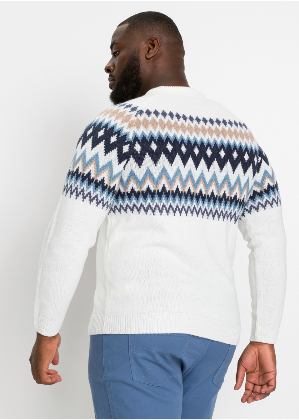 Pull norvégien avec polyacrylique recyclé