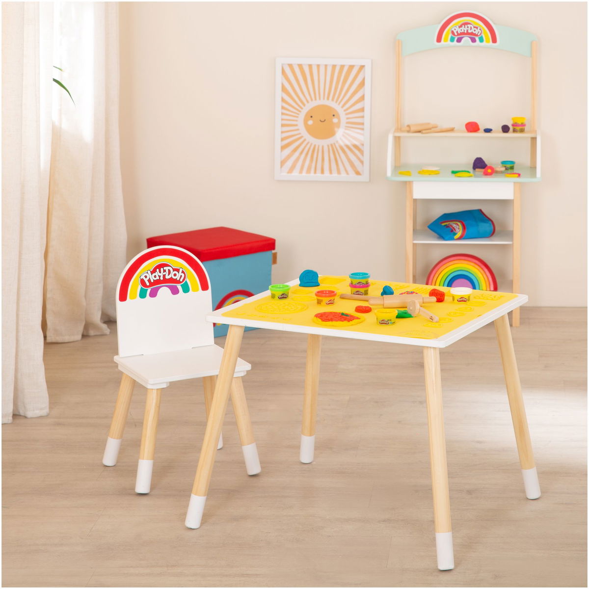 robaroba   x Play Doh Kindersitzgruppe mit Zubehör