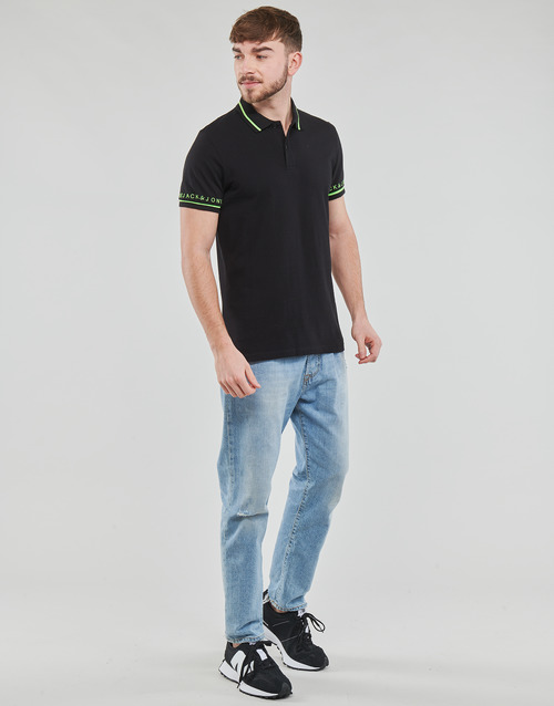 Jack & Jones - JJGLOBUS POLO SS - Noir