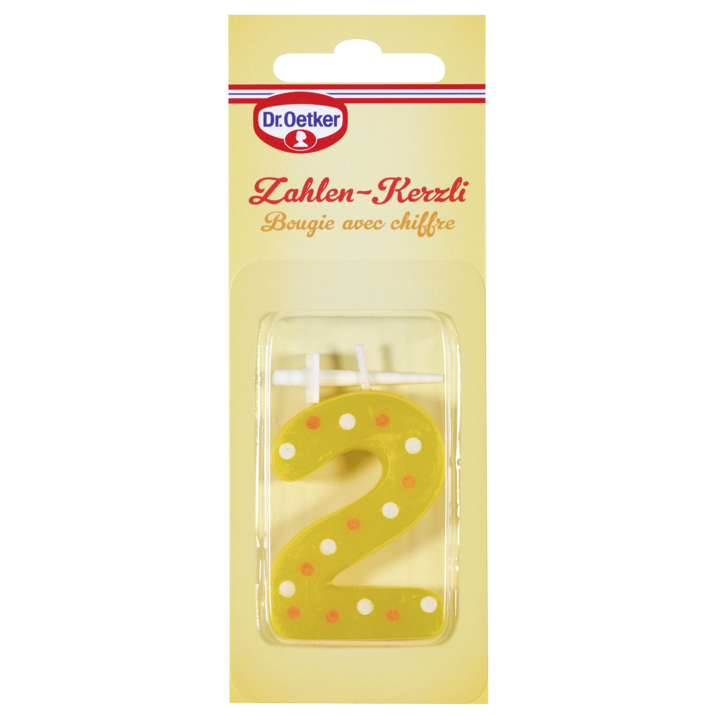 Dr. Oetker Zahlen-Kerze 2
