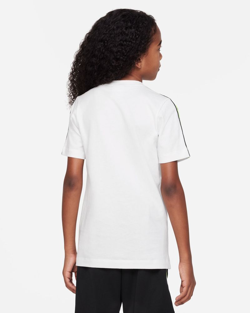 T-shirt Nike Repeat Blanc pour enfant