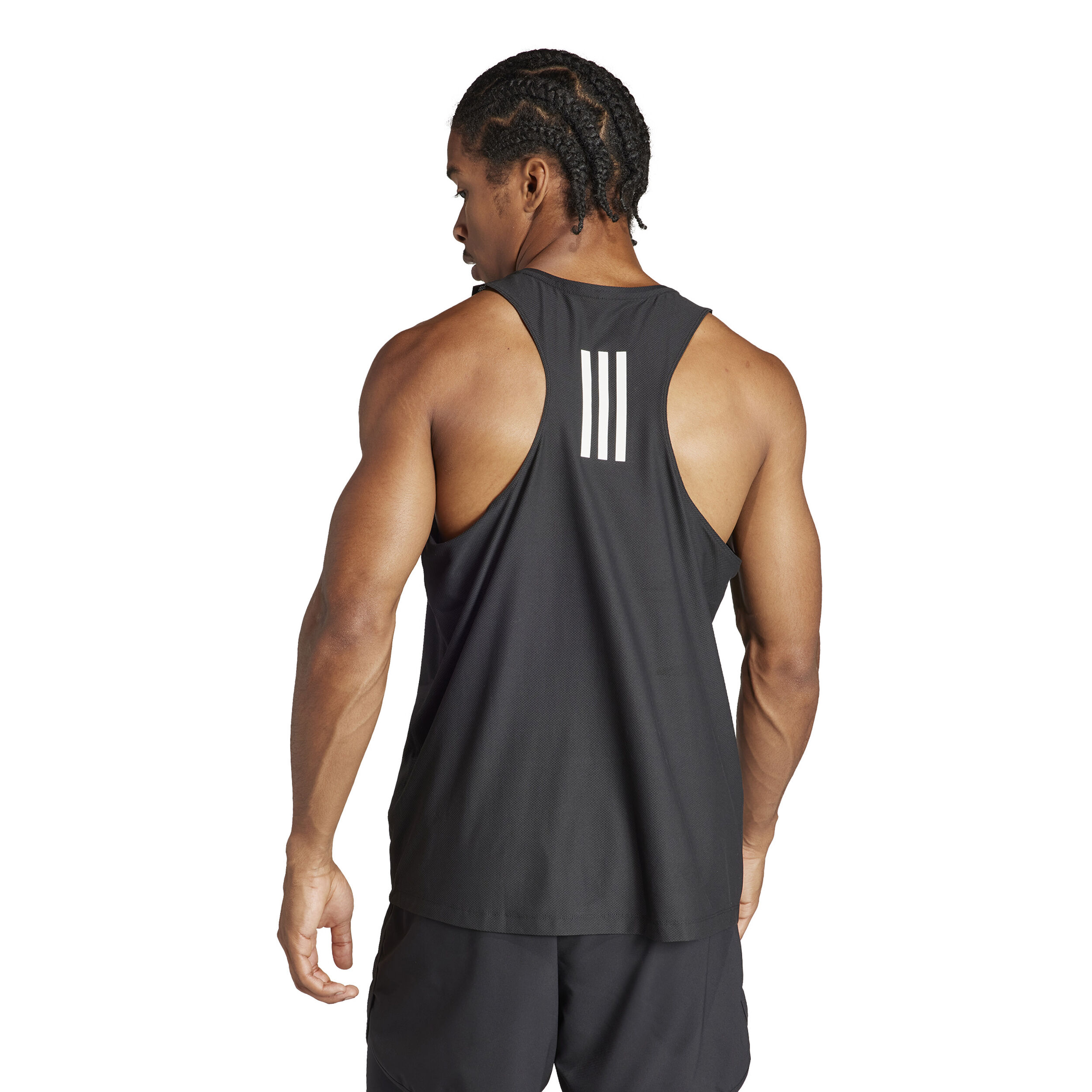 adidas Own The Run B Débardeur Tank Top Hommes - Noir