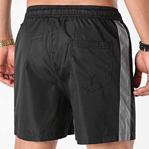 Short Jogging Diamanté Bande Reflector 0049 Noir