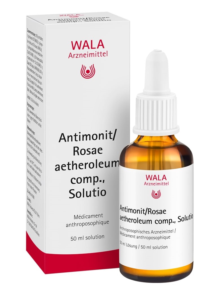 WALA Antimonit/Rosae aetheroleum Äth/Öl comp. Solutio 50 ml