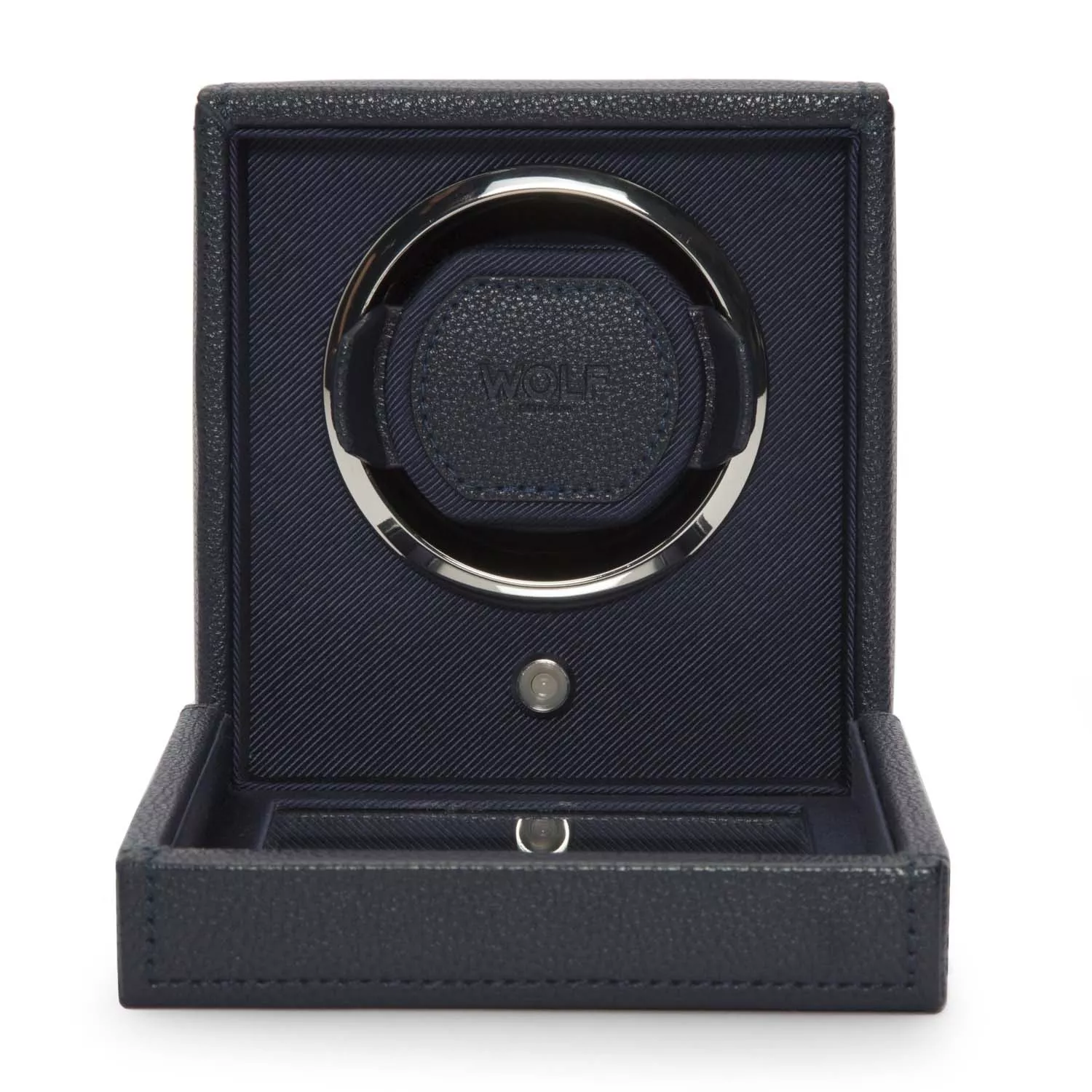 Wolf Cub Watch Winder 1 ur Blå Imiteret Læder 461117