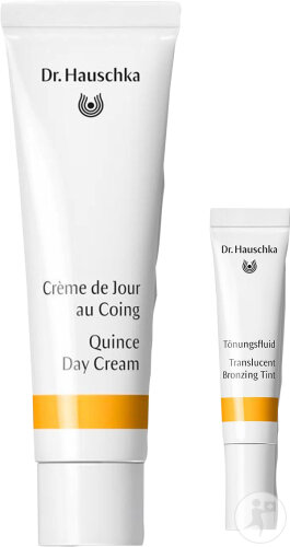 Dr. Hauschka Onpack Crème De Jour Au Coing 30ml + Émulsion Teintée 2,5ml