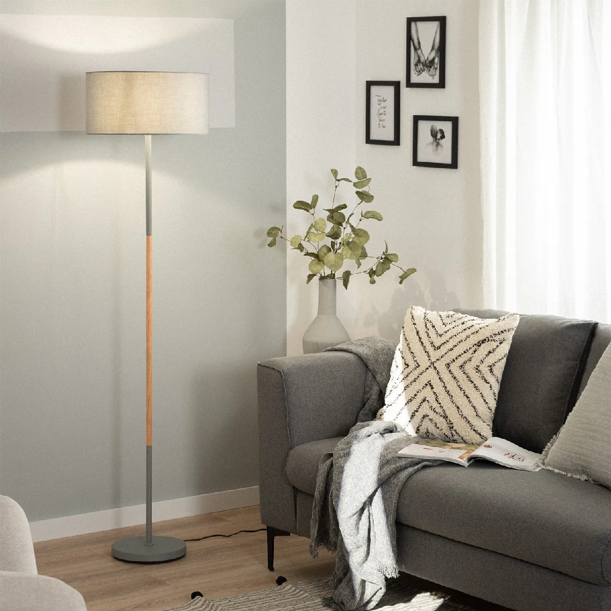 Ledkia Silinda Gris