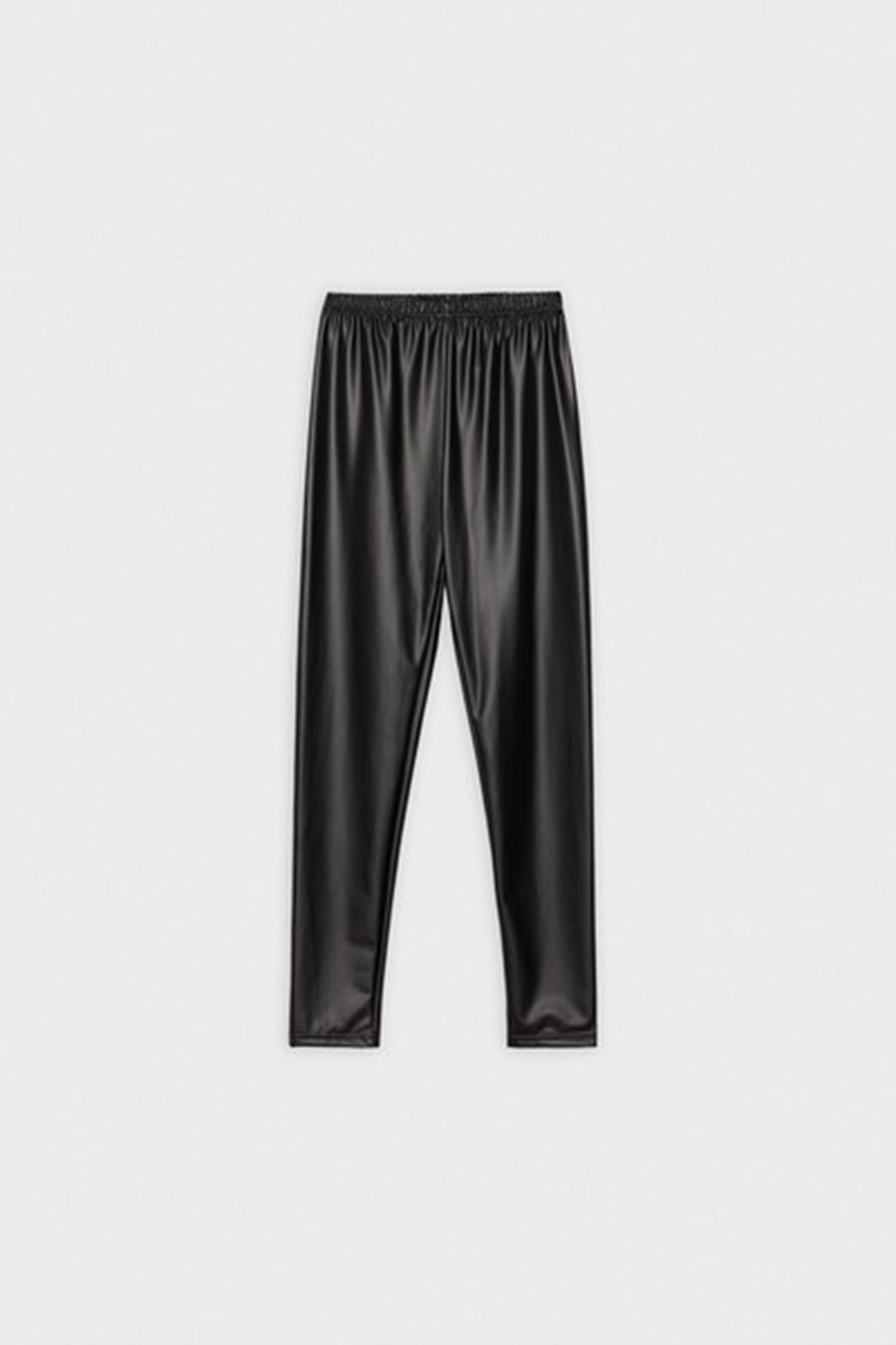 Leggings de couro sintético