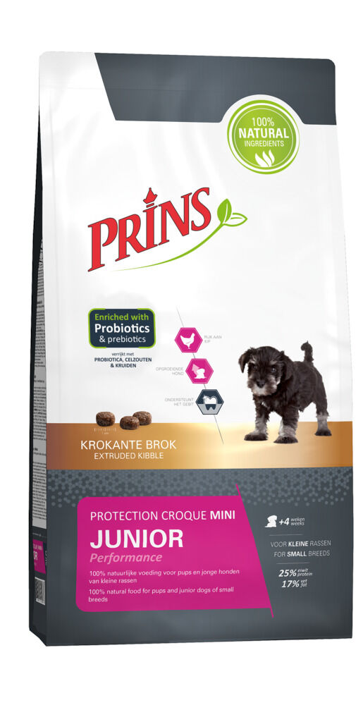 Prins Protection Croque Mini Junior Performance - Hondenvoer - 2 Kilogram - kip
