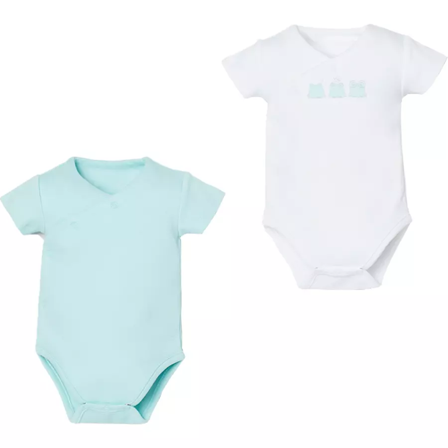 OVS Bodies Wrap 2er Pack blau