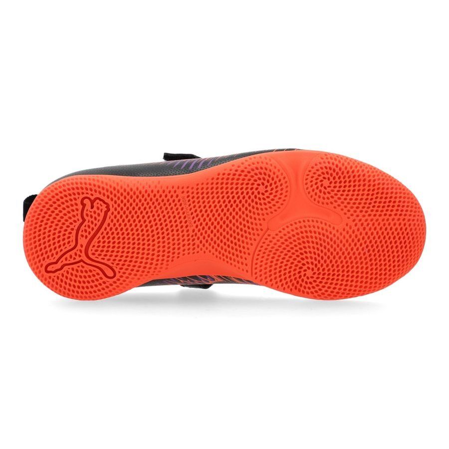 PUMA Future 8 Play Velcro IT Unlimited - Noir/Blanc/Glowing Red Enfant