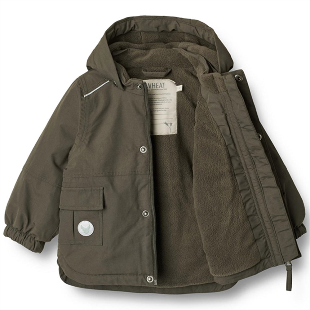 Jakke Johan Tech Dry Black - Wheat → Luksusbaby.dk
