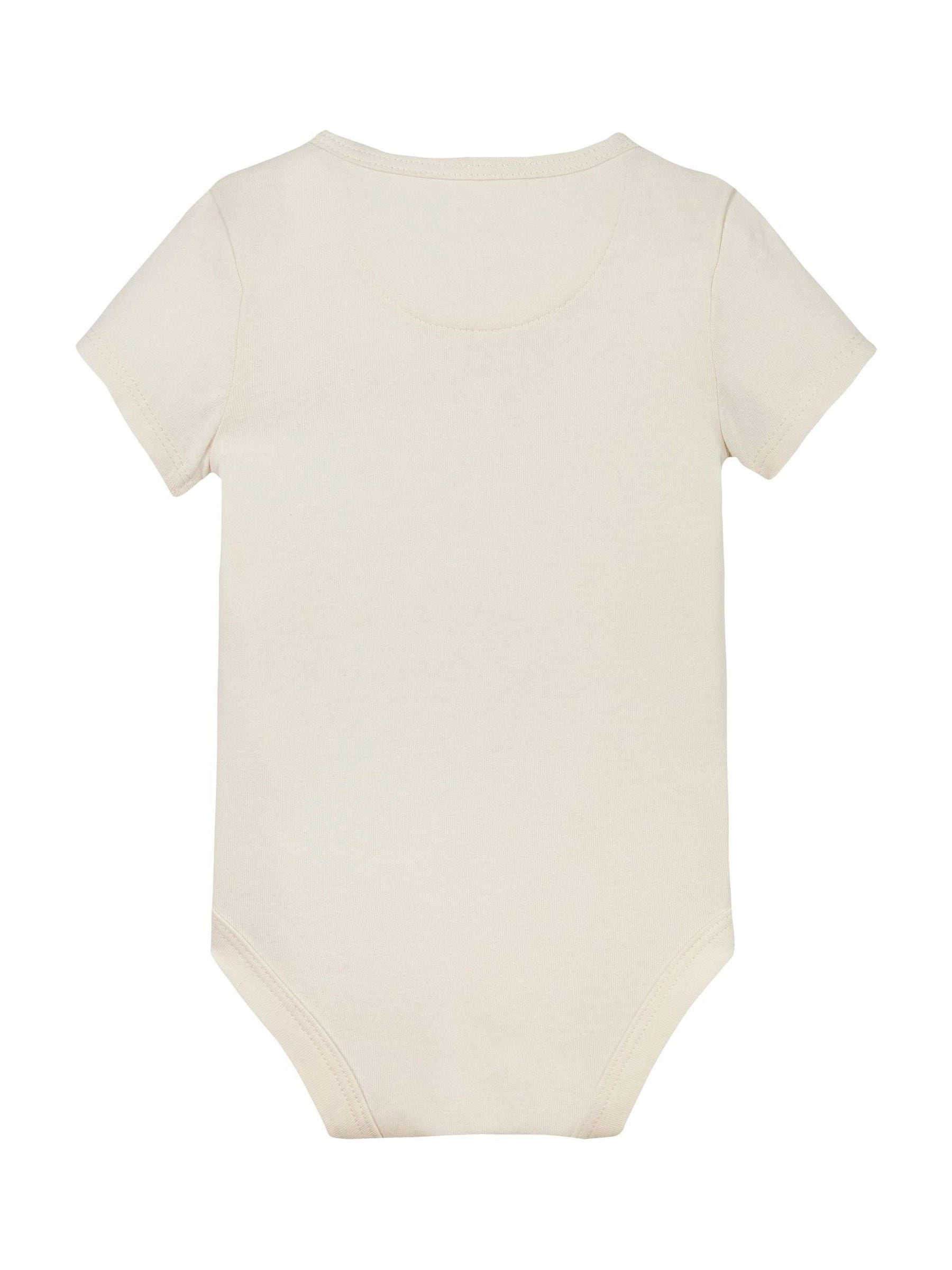 Calvin Klein bodysuit met monogram en korte mouwen