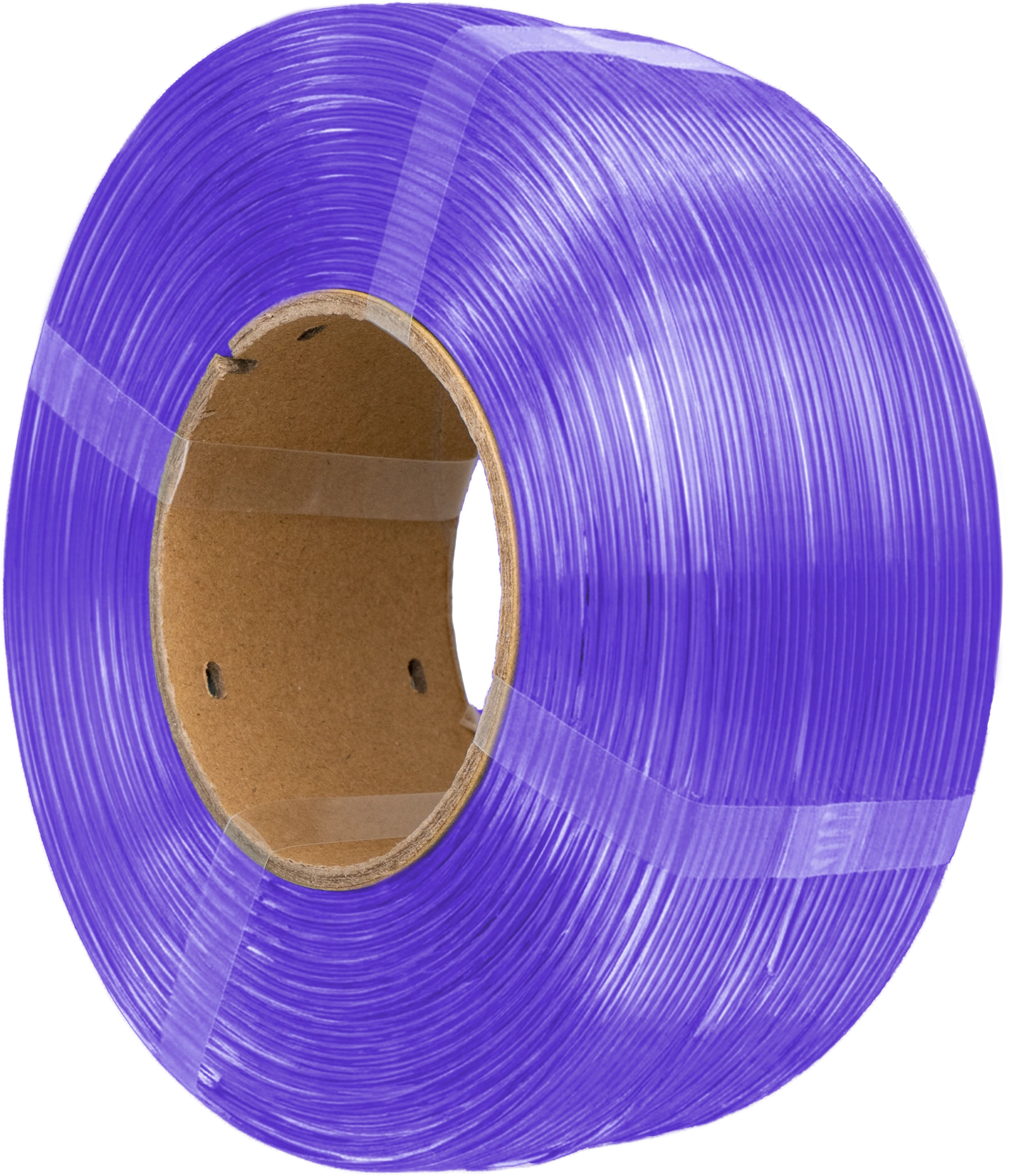 AzureFilm  PETG Hyper Speed Refill Purple Transparent, 1,75 mm / 1000 g    Universal Filament ohne Spule