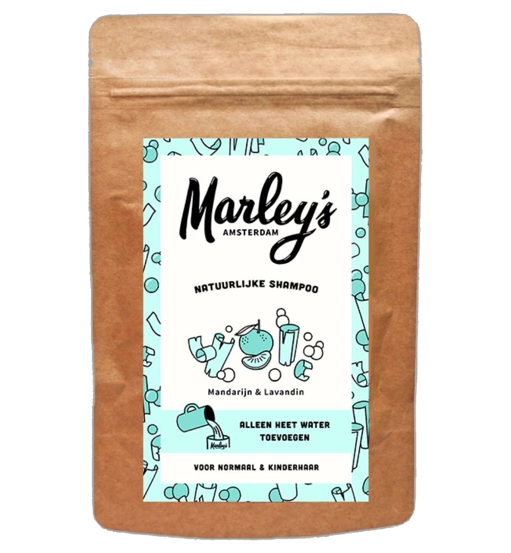 Marley’s Shampoovlokken normaal haar -mandarijn & lavandin (50 gr)