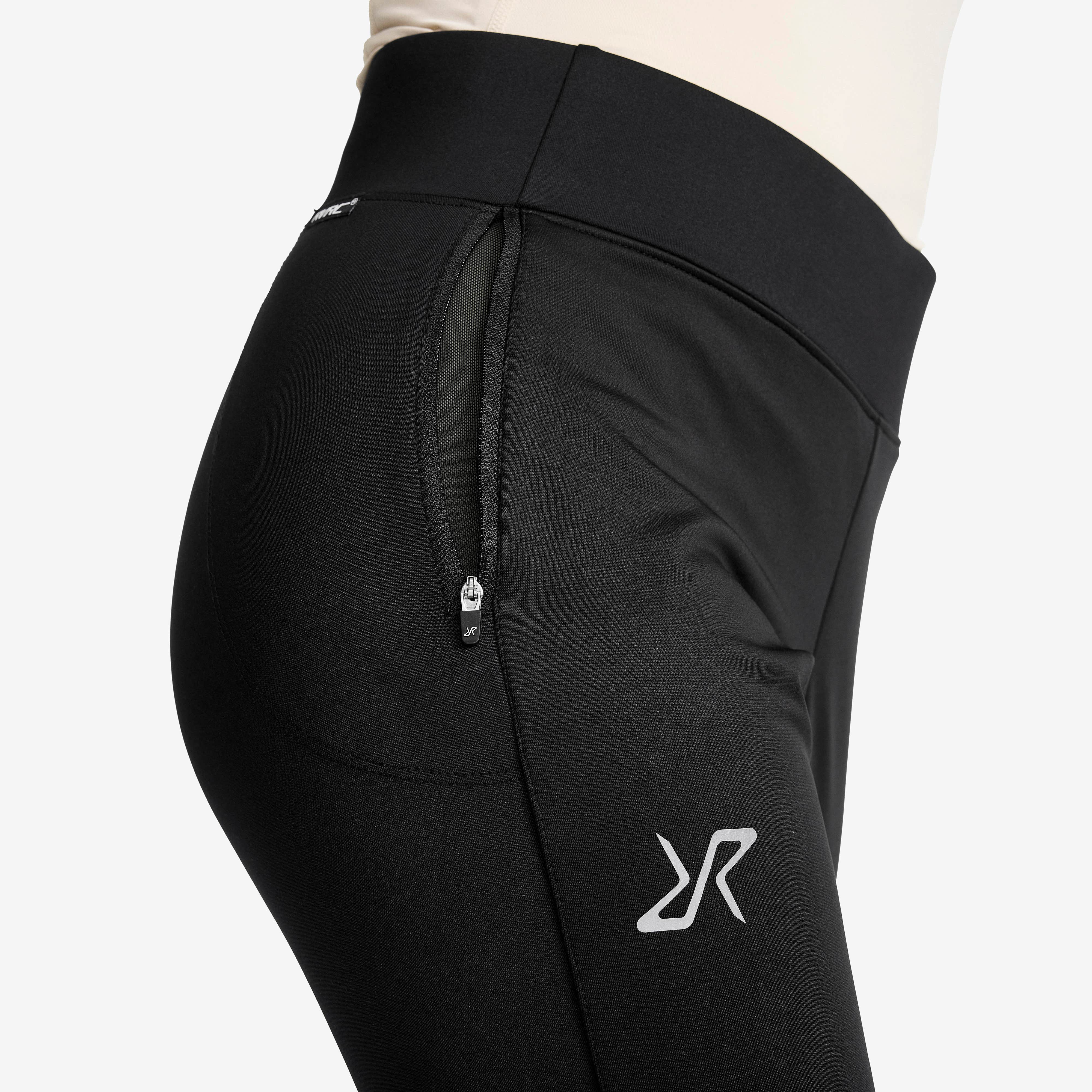 Pace Wind Tights Dame Black