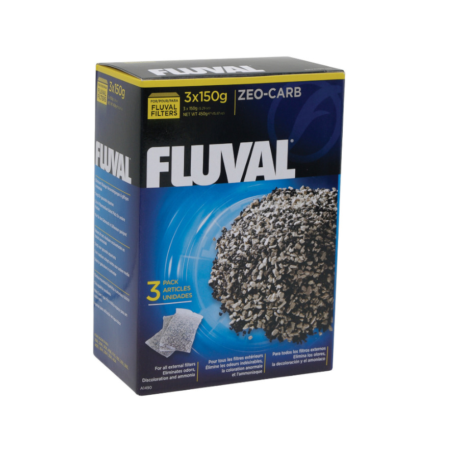 Mídia filtrante Fluval Zero-Carb para filtros