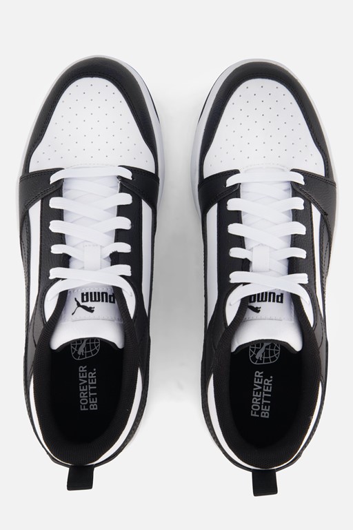 Puma Rebound v6 Sneakers wit Synthetisch
