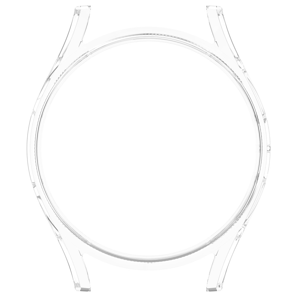 Samsung Galaxy Watch 7 (40mm) Galvanisierte Gummi Bumper Hülle - Transparent