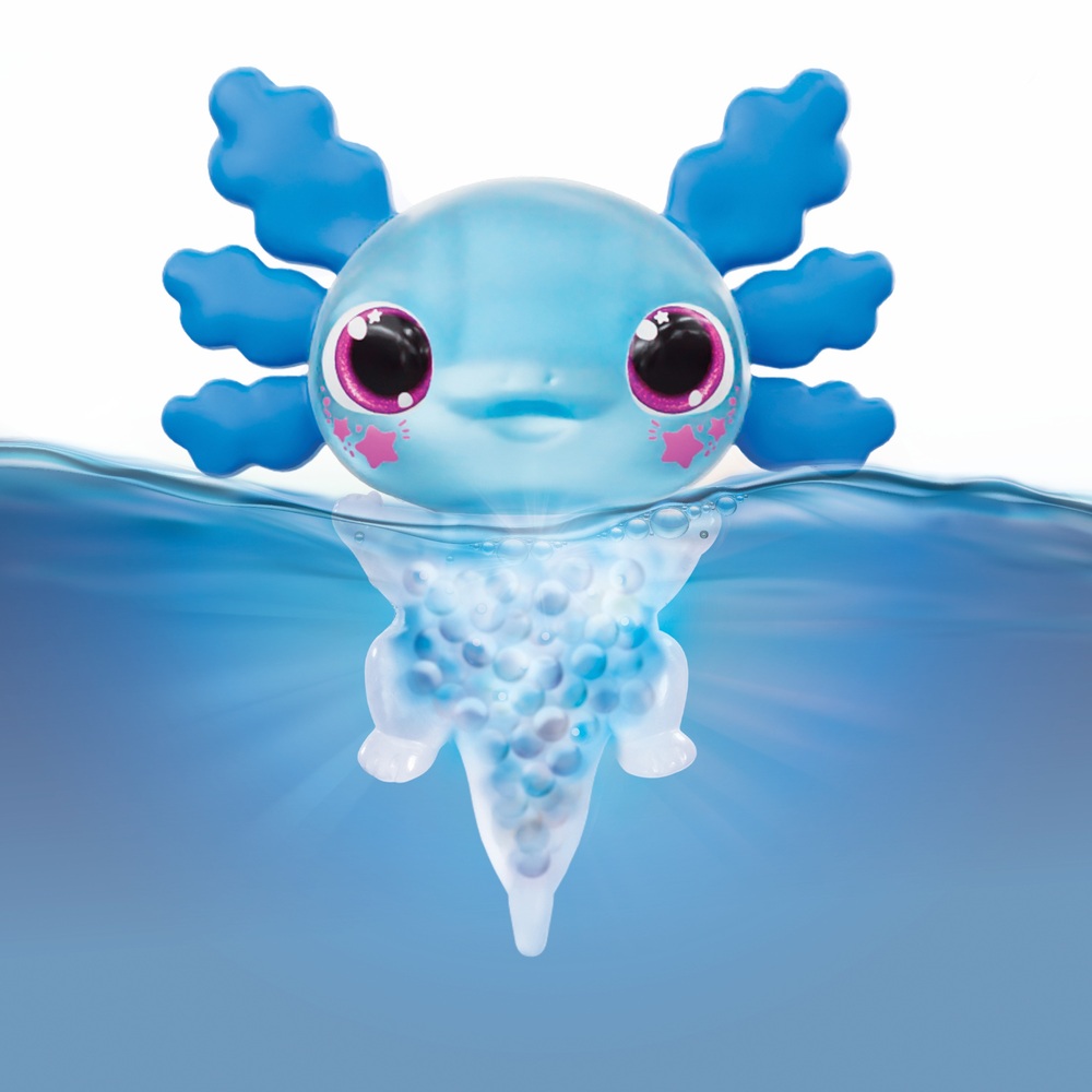 Animagic Let's Glo Blue Axolotl